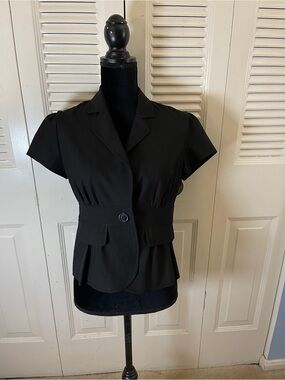 Michael Kors Short Sleeve Blazer